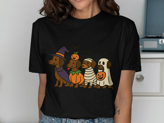 Cute Halloween Themed Dogs T-Shirt product