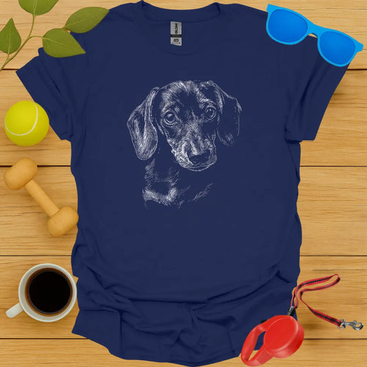 Dachshund Portrait Tee