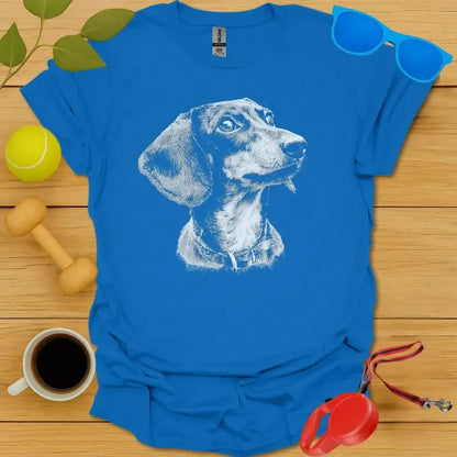 Dachshund Portrait Tee