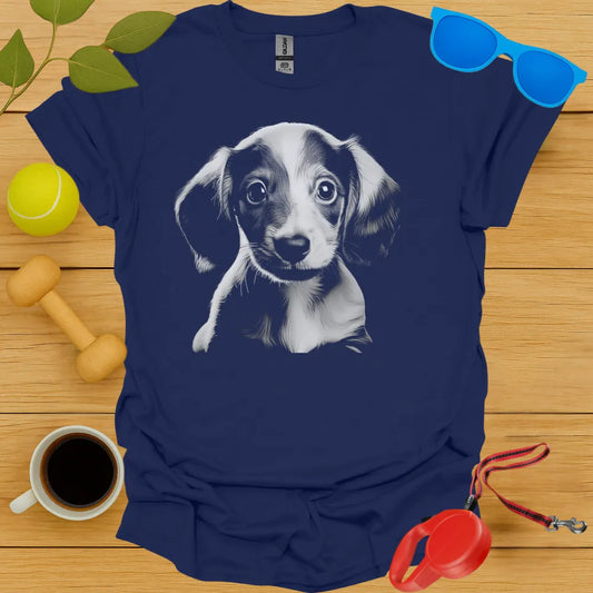 Dachshund Puppy Portrait Tee