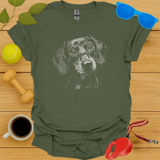 Dachshund Sketch Tee