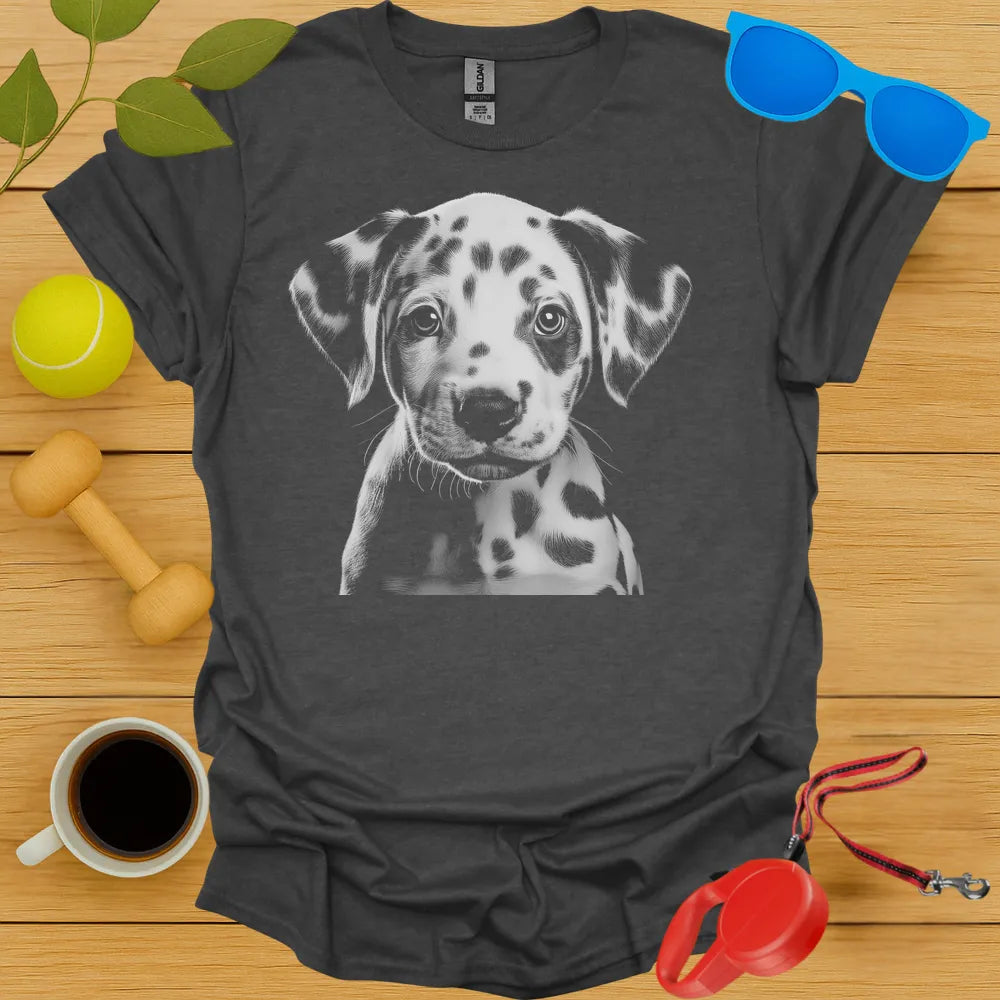 Dalmatian Puppy Portrait Tee