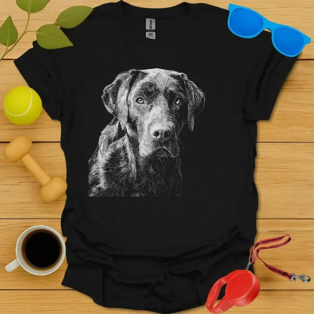 Fox Red Lab Portrait Tee