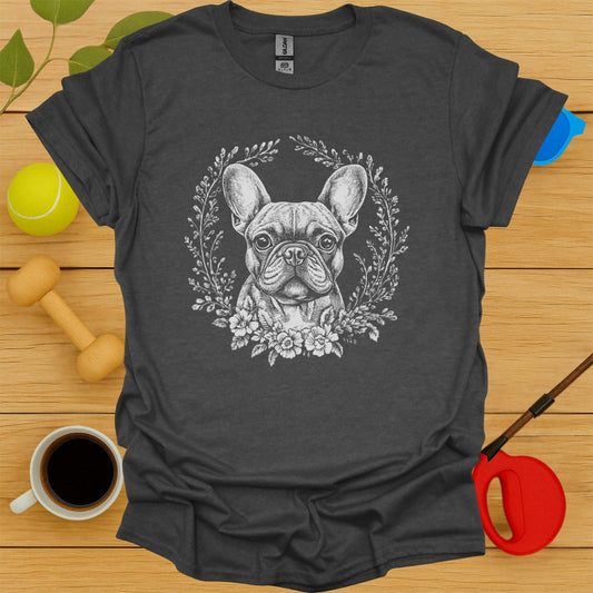 French Bulldog Floral Tee