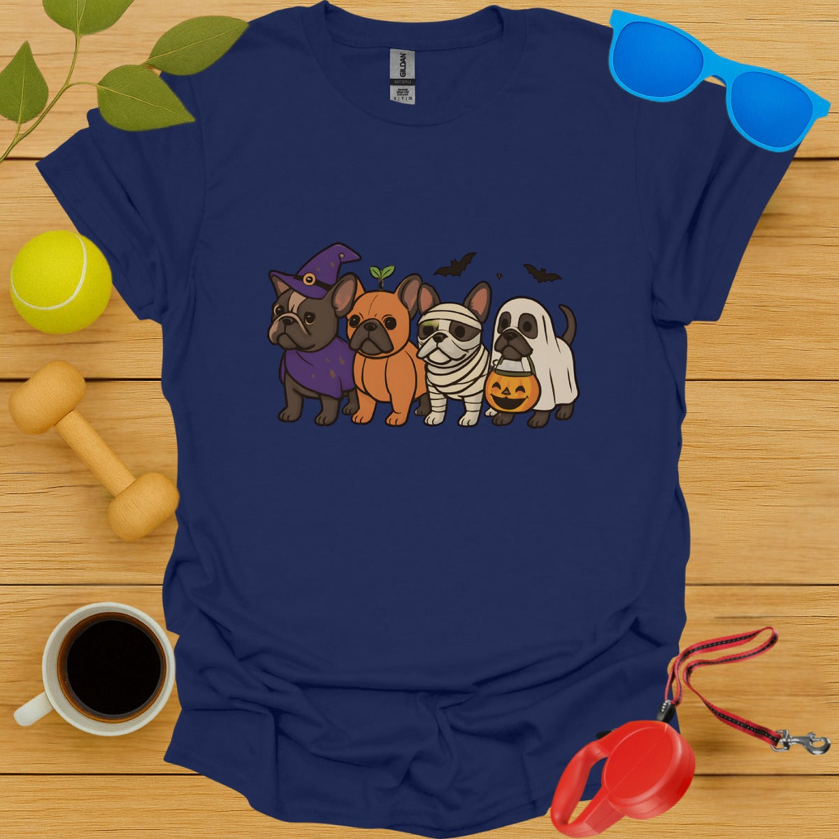 Cute Halloween Puppies Graphic Tee Shirt product