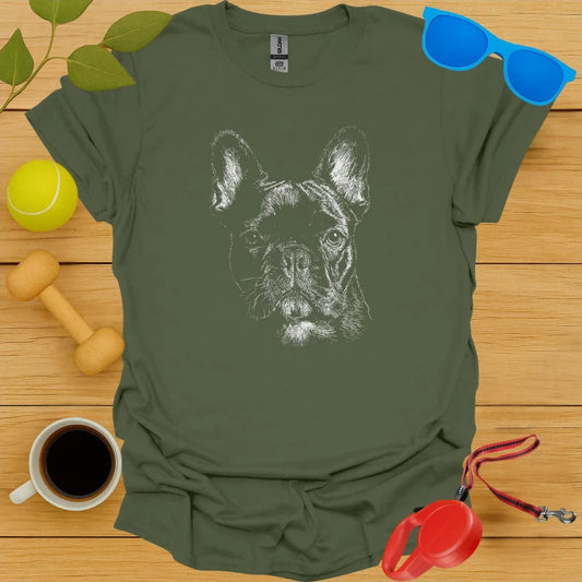 French Bulldog Portrait Tee