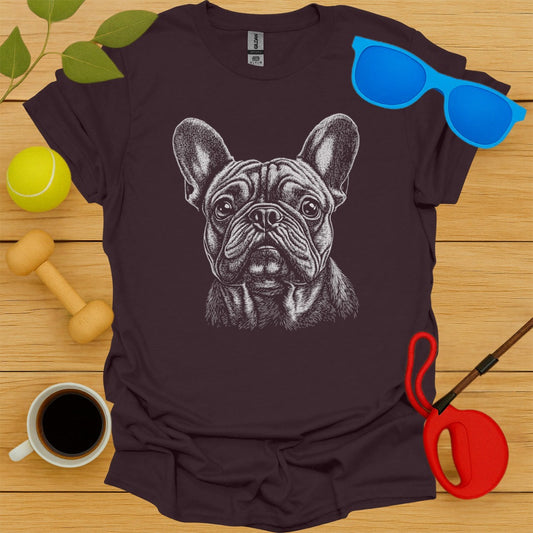 French Bulldog Portrait Tee