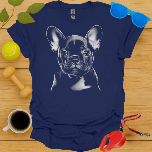 French Bulldog Puppy Portrait Tee