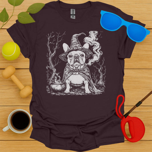 French Bulldog Witch Tee