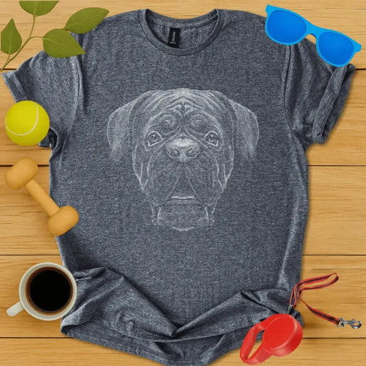 French Mastiff Monochrome Tee