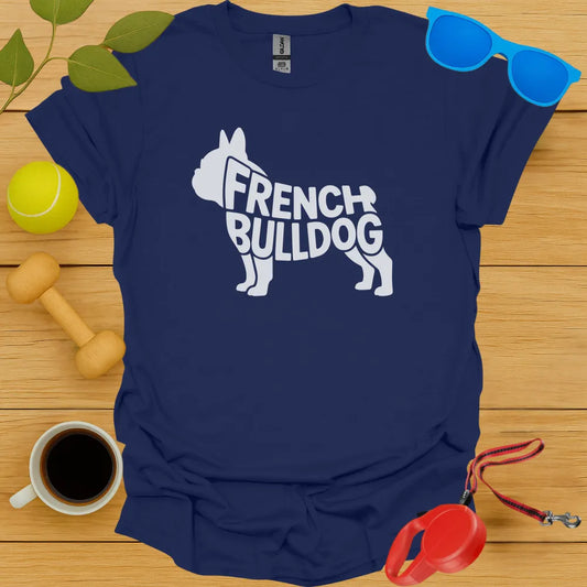 Frenchie Typography Tee