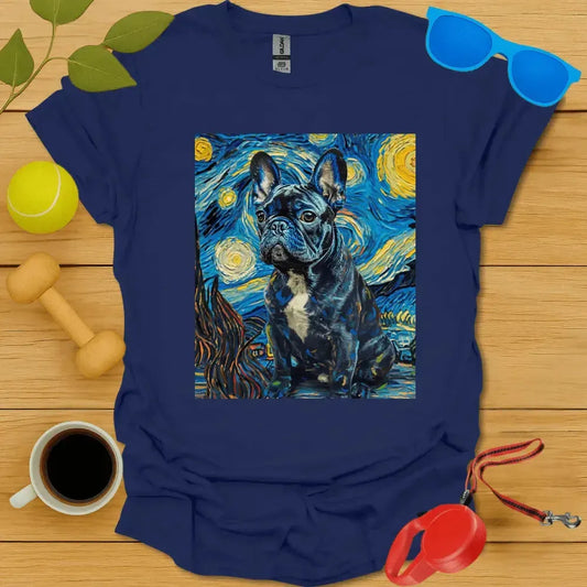 Frenchie Van Gogh Tee