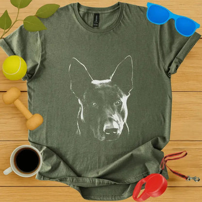 German Shepard Monochrome Tee