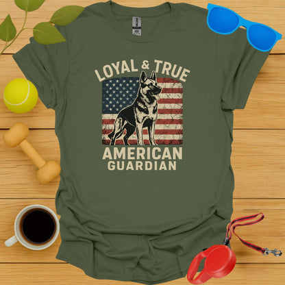 Loyal True American Guardian Dog Shirt product