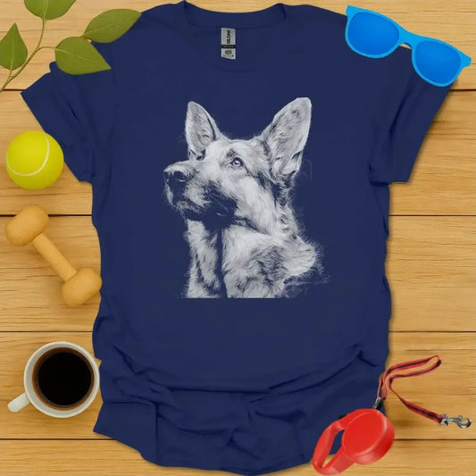 German Shepard Portrait Tee