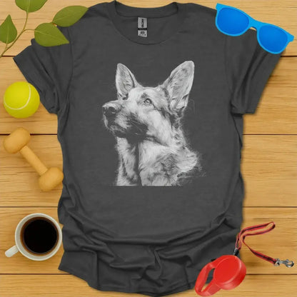 German Shepard Portrait Tee