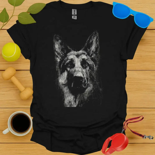 German Shepard Sketch Tee