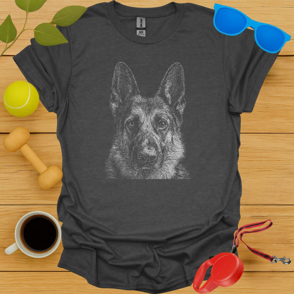 German Shepherd Graphic Tee product type