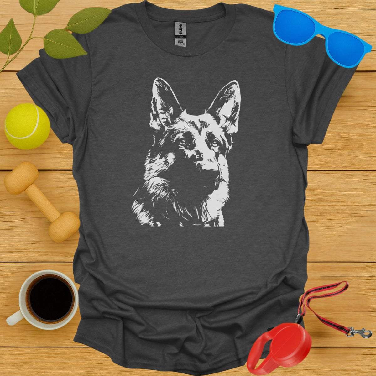 German Shepherd Graphic Design T-shirt product