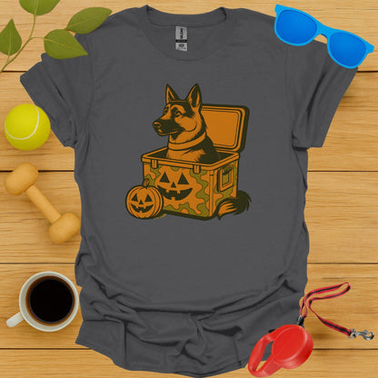 Halloween Dog in a Box Graphic T-Shirt product