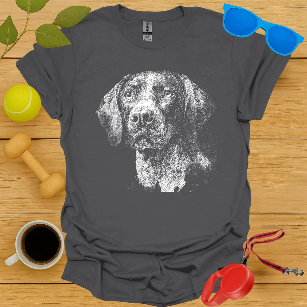 German Shorthaired Pointer Portrait Tee