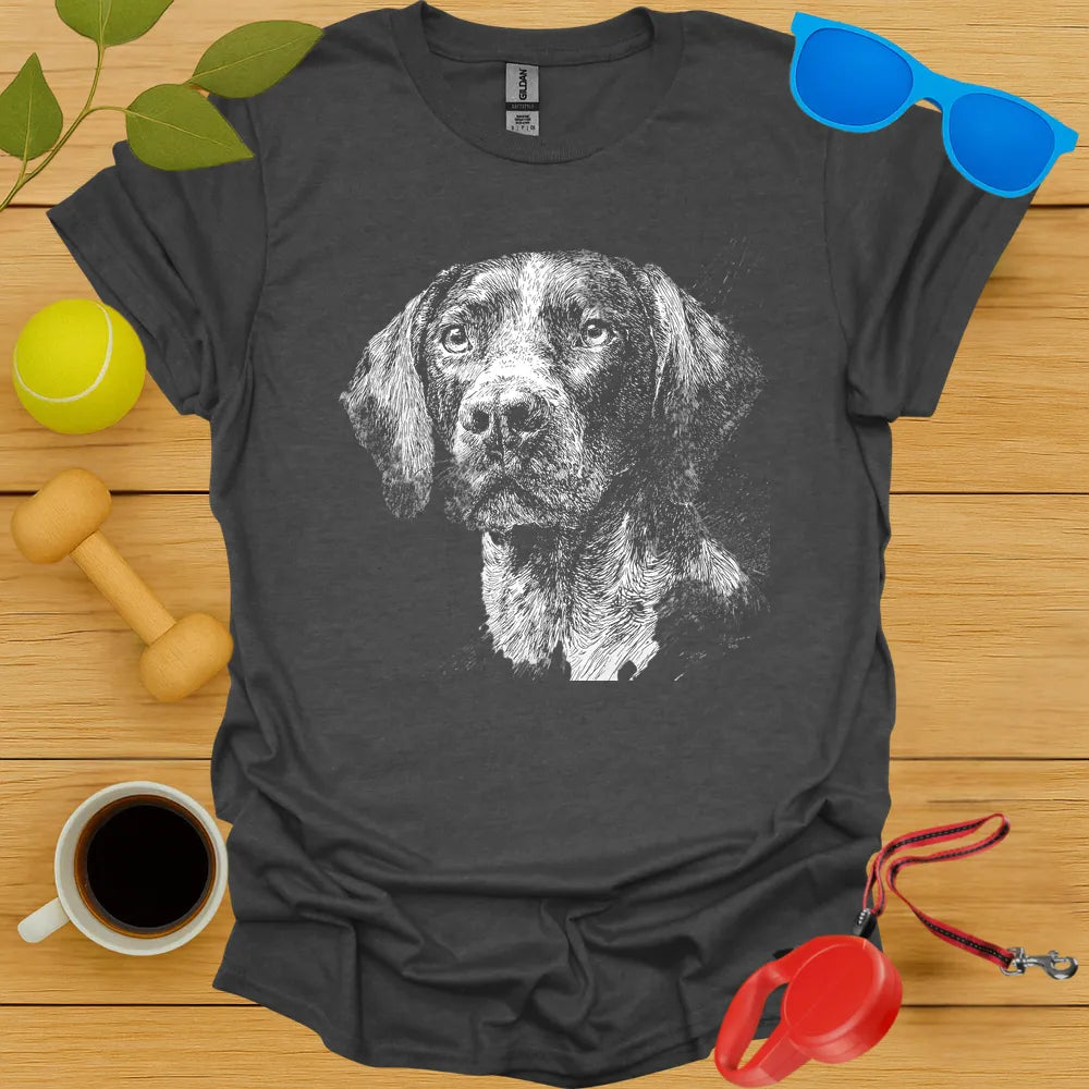 German Shorthaired Pointer Portrait Tee
