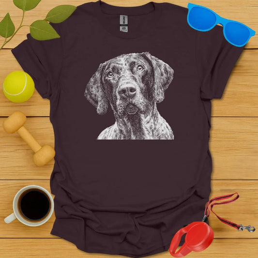 German Shorthaired Pointer Sketch Tee