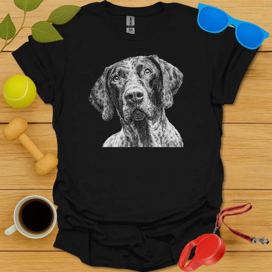 German Shorthaired Pointer Sketch Tee