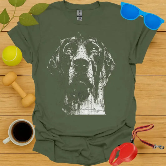 German Shorthaired Pointer Sketch Tee