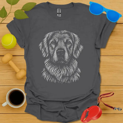 Golden Retriever Monochrome Tee