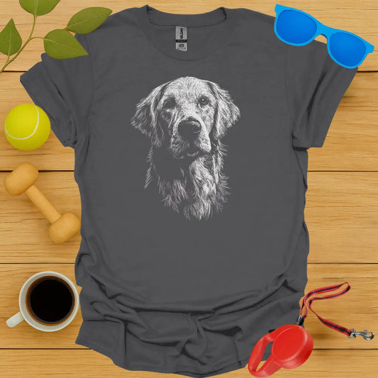 Golden Retriever Portrait Tee