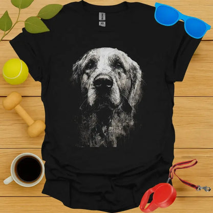 Golden Retriever Sketch Tee