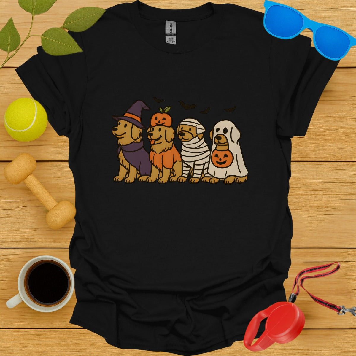 Cute Halloween Dogs T Shirt Perfect for Holiday Fun product type