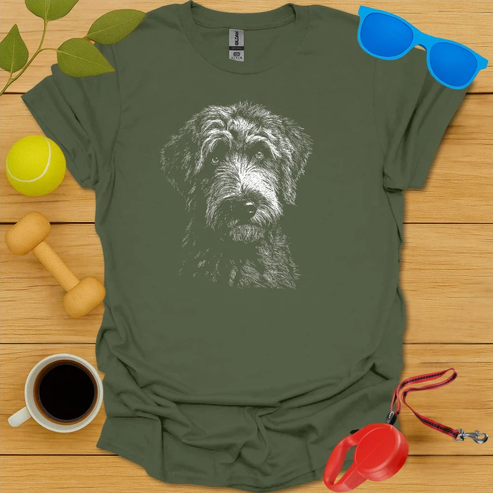 Goldendoodle Portrait Tee