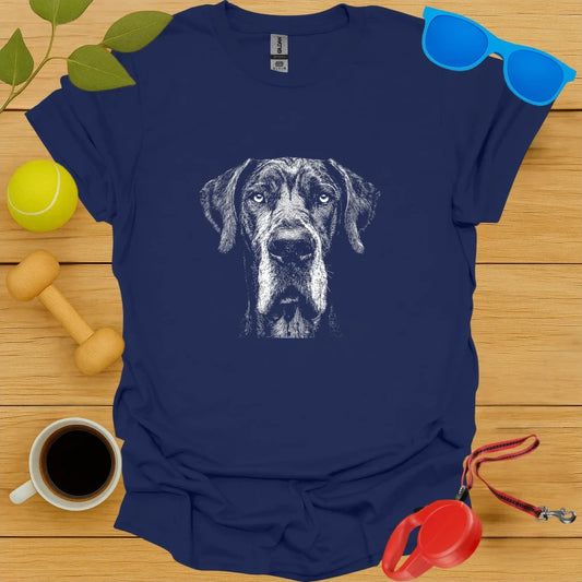 Great Dane Monochrome Sketch Tee