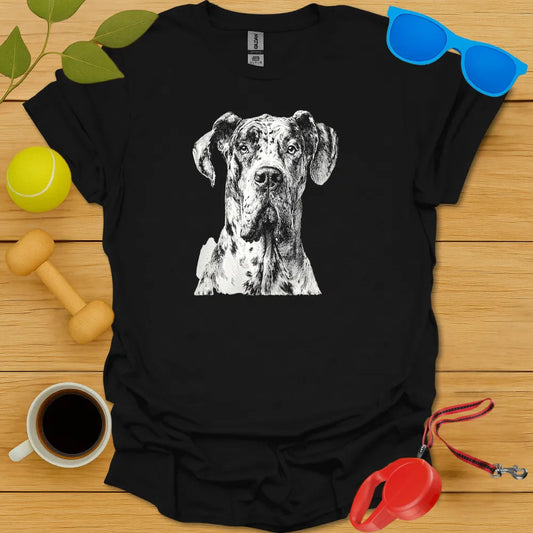 Great Dane Portrait T-Shirt
