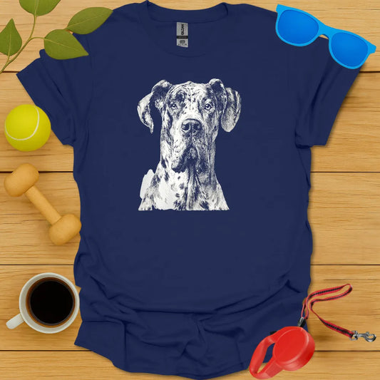 Great Dane Portrait T-Shirt