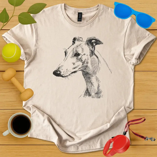 Greyhound Portrait Tee
