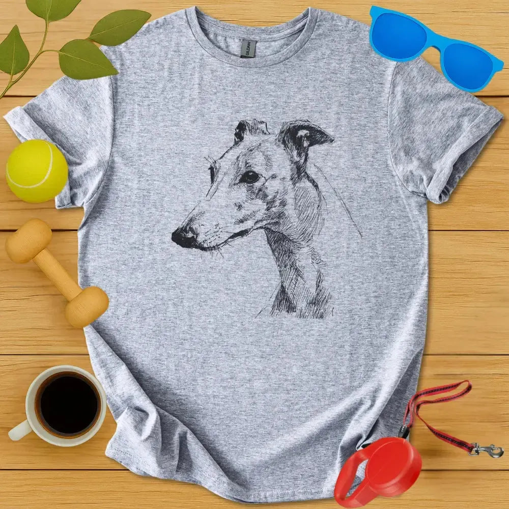 Greyhound Portrait Tee