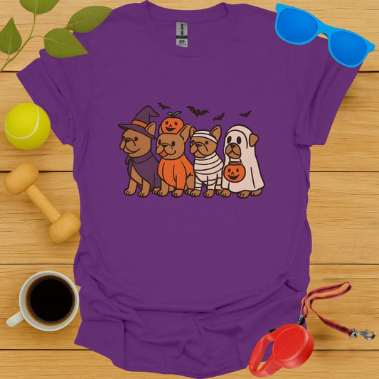 Halloween Dogs Purple T-Shirt Cute Pet Lovers product type