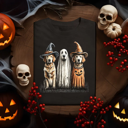 Halloween Pup Crew Tee