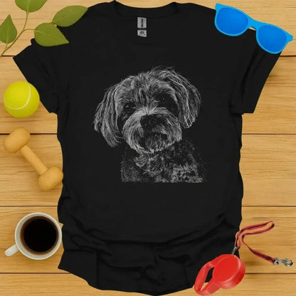 Havanese Monochrome Portrait Tee
