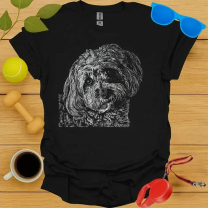 Havanese Monochrome Portrait Tee