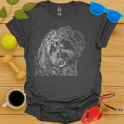 Havanese Monochrome Portrait Tee
