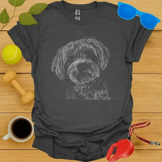 Havanese Monochrome Portrait Tee