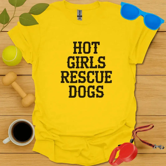 Hot Girls Rescue Dogs