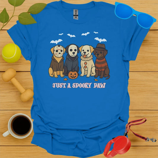 Just A Spooky Paw Lab Tee