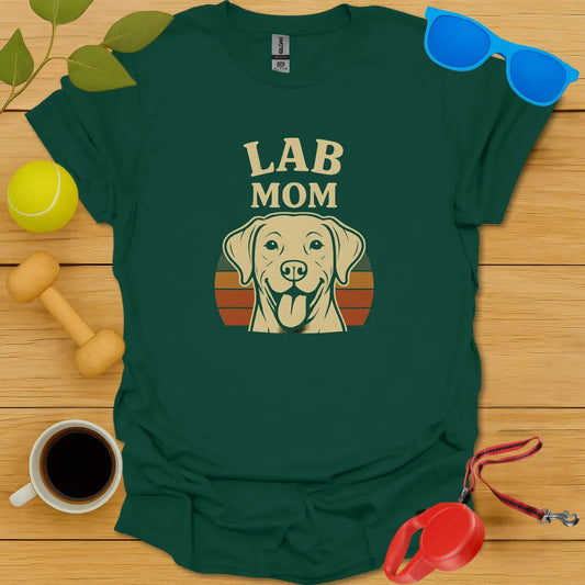 Lab Mom T Shirt