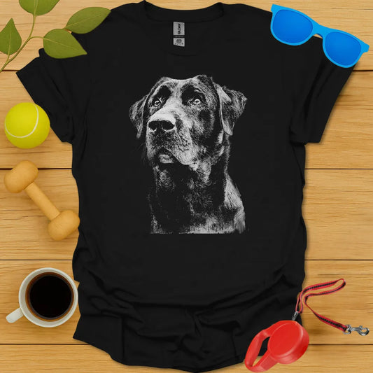 Labrador Charcoal Art Tee