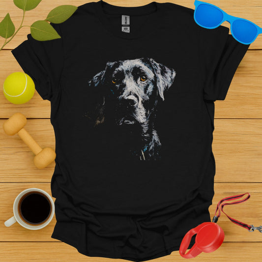 Labrador Retriever Acrylic Portrait